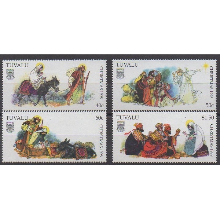 Tuvalu - 1998 - No 760/763 - Noël