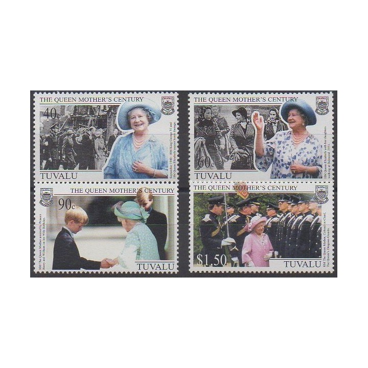 Tuvalu - 1999 - No 776/779 - Royauté - Principauté