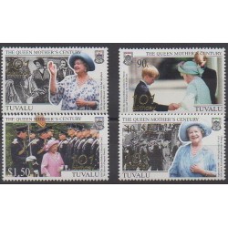 Tuvalu - 2001 - No 894/897 - Royauté - Principauté