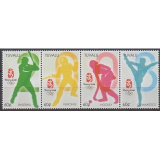 Tuvalu - 2008 - Nb 1232/1235 - Summer Olympics
