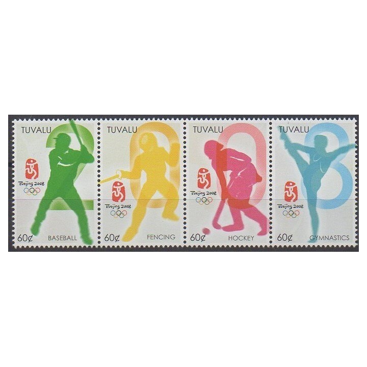 Tuvalu - 2008 - Nb 1232/1235 - Summer Olympics