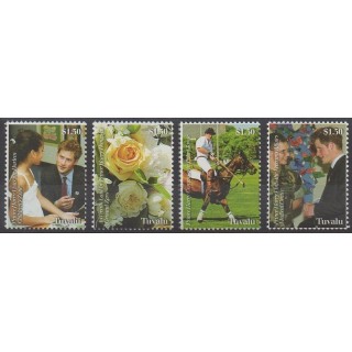 Tuvalu - 2009 - No 1340/1343 - Royauté - Principauté