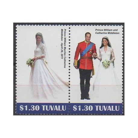 Tuvalu - 2011 - Nb 1510/1511 - Royalty