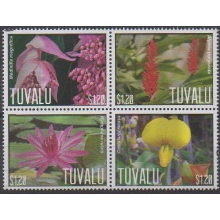 Tuvalu - 2013 - Nb 1636/1639 - Flowers
