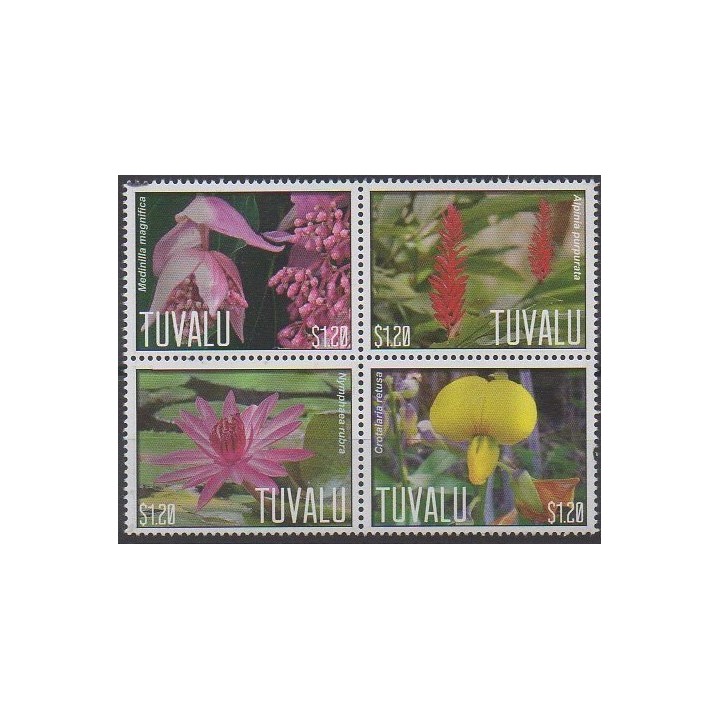 Tuvalu - 2013 - Nb 1636/1639 - Flowers