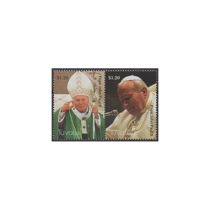 Tuvalu - 2013 - Nb 1705/1706 - Pope