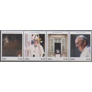 Tuvalu - 2013 - Nb 1653/1656 - Pope