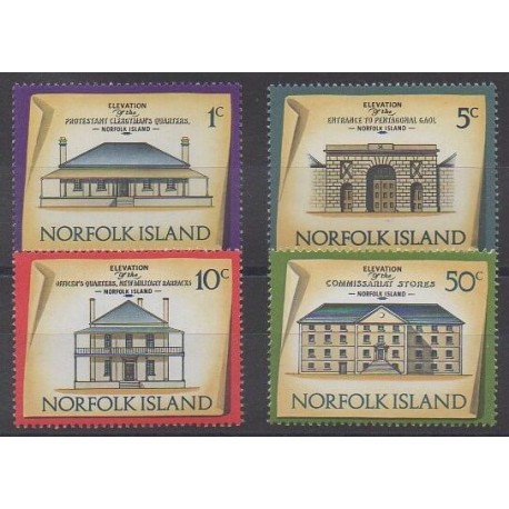 Norfolk - 1973 - Nb 135/138 - Architecture