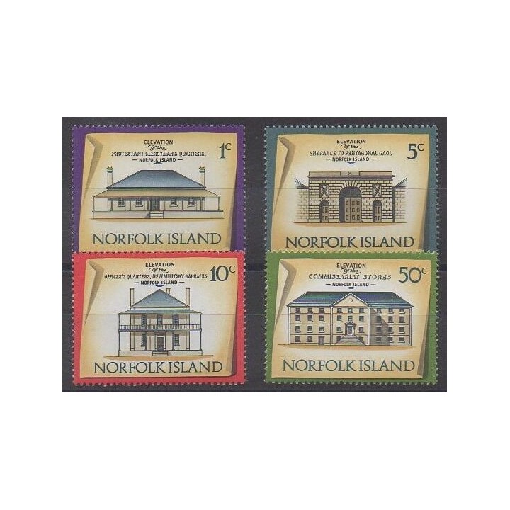 Norfolk - 1973 - Nb 135/138 - Architecture