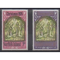 Norfolk - 1974 - No 154/155 - Noël