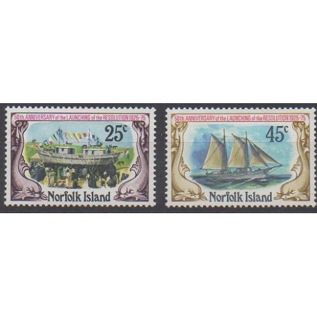 Norfolk - 1975 - Nb 169/170 - Boats