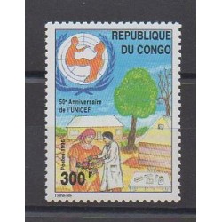Congo (République du) - 1996 - No 1029 - Enfance
