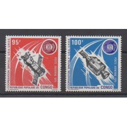 Congo (République du) - 1975 - No PA208/PA209 - Espace