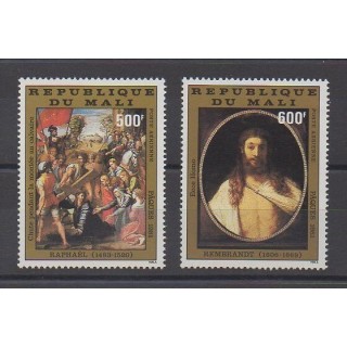 Mali - 1981 - Nb PA416/PA417 - Paintings - Easter