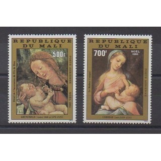 Mali - 1981 - Nb PA434/PA435 - Paintings - Christmas