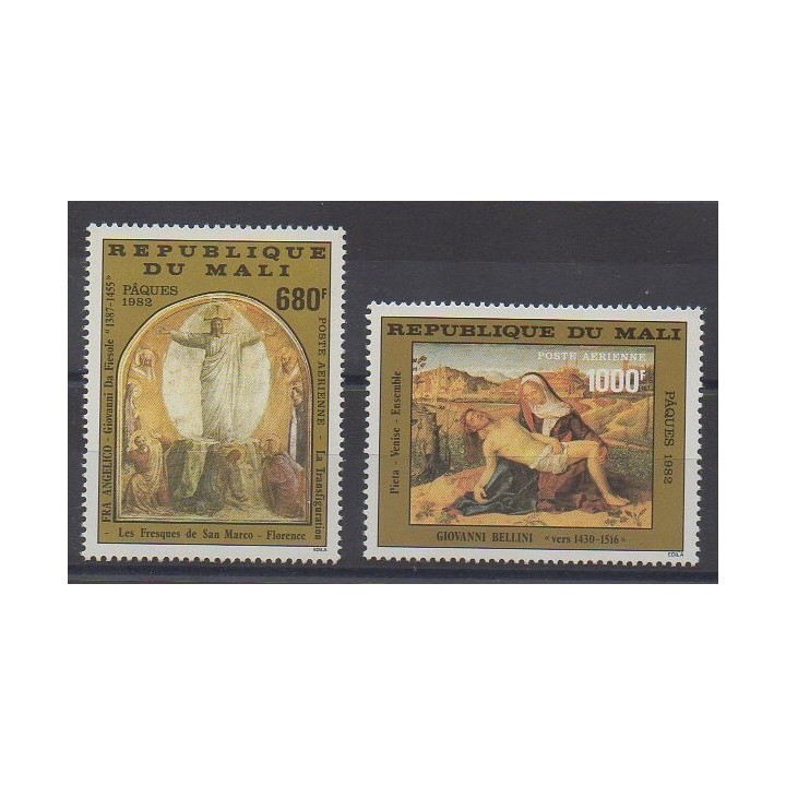 Mali - 1982 - Nb PA447/PA448 - Paintings - Easter