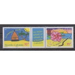New Caledonia - 2015 - Nb 1238/1239 - Children's drawings