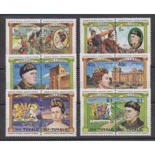 Tuvalu - Nui - 1984 - No 9 - Royauté - Principauté