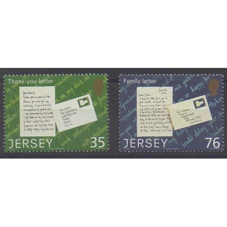 Jersey - 2008 - No 1391/1392 - Service postal