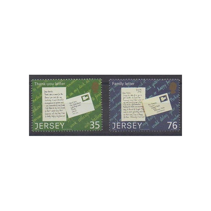 Jersey - 2008 - No 1391/1392 - Service postal