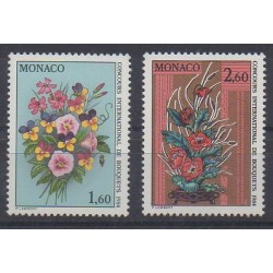 Monaco - 1983 - Nb 1398/1399 - Flowers