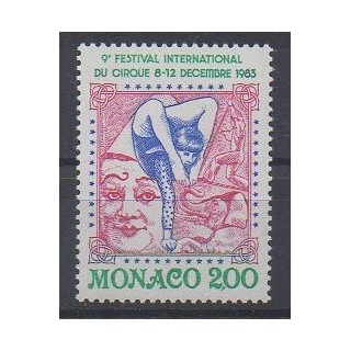 Monaco - 1983 - No 1397 - Cirque