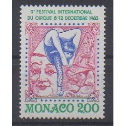 Monaco - 1983 - No 1397 - Cirque