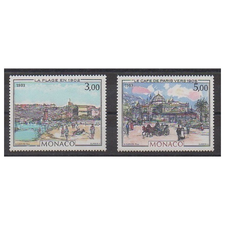 Monaco - 1983 - No 1385/1386 - Peinture