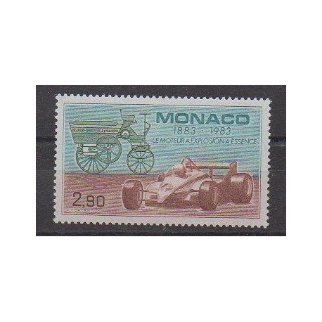 Monaco - 1983 - No 1371 - Voitures