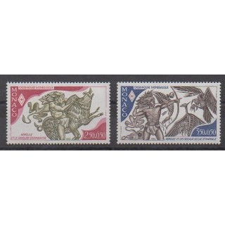Monaco - 1982 - No 1342/1343 - Santé ou Croix-Rouge
