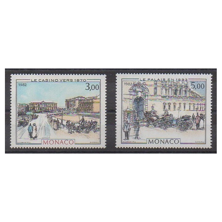 Monaco - 1982 - No 1340/1341 - Peinture