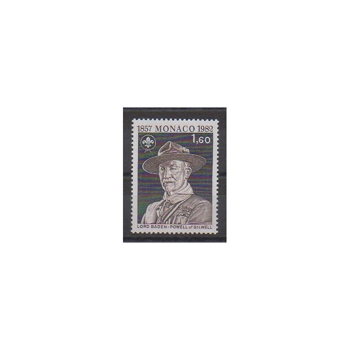 Monaco - 1982 - No 1334 - Scoutisme