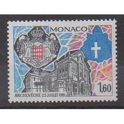 Monaco - 1982 - Nb 1331 - Churches