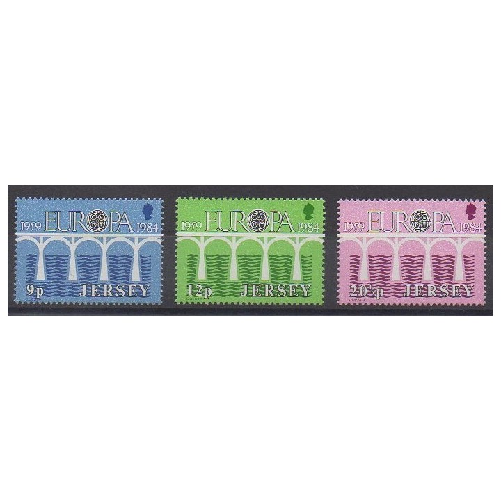 Jersey - 1984 - Nb 314/316 - Europa