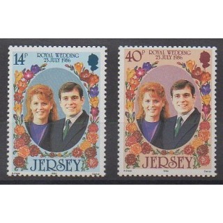 Jersey - 1986 - Nb 380/381 - Royalty