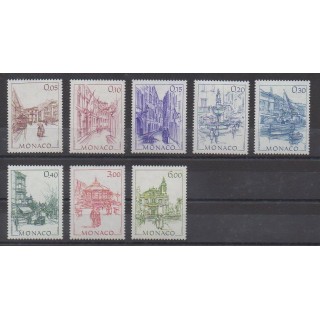 Monaco - 1984 - No 1404/1411 - Sites