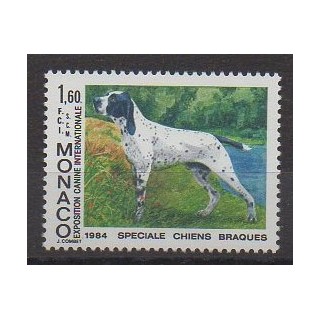 Monaco - 1984 - No 1425 - Chiens