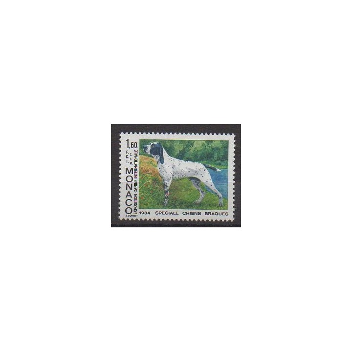 Monaco - 1984 - Nb 1425 - Dogs