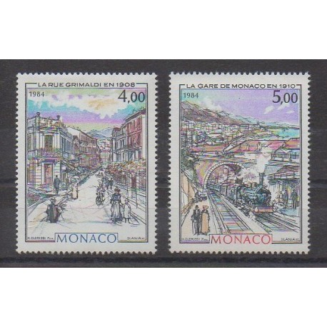 Monaco - 1984 - Nb 1433/1434 - Paintings