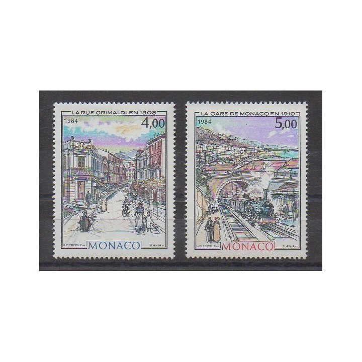 Monaco - 1984 - Nb 1433/1434 - Paintings