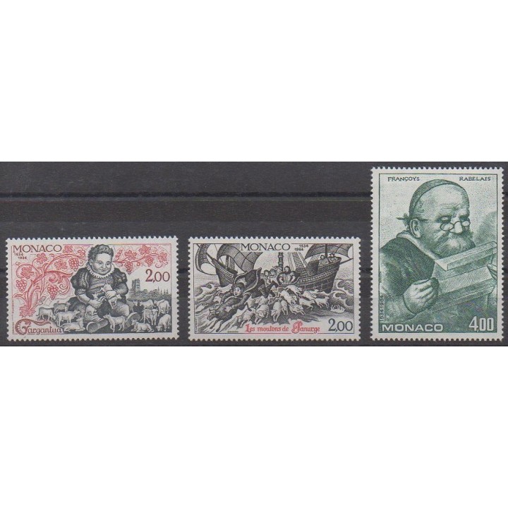 Monaco - 1984 - Nb 1451/1453 - Literature