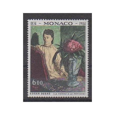 Monaco - 1984 - Nb 1455 - Paintings