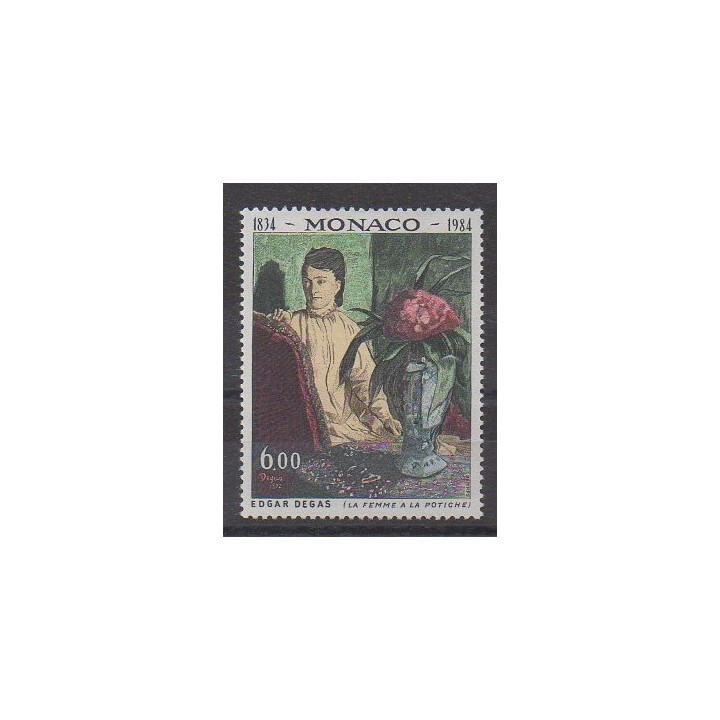 Monaco - 1984 - No 1455 - Peinture