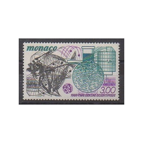 Monaco - 1985 - Nb 1474 - Science