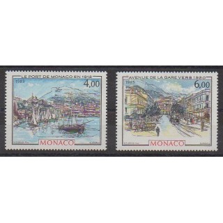 Monaco - 1985 - No 1492/1493 - Peinture