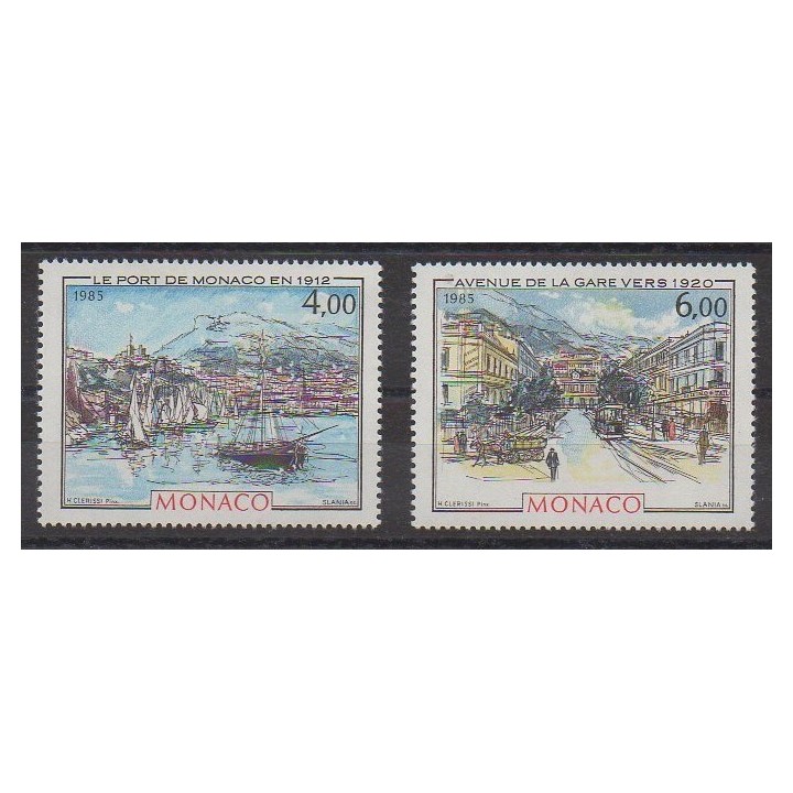 Monaco - 1985 - No 1492/1493 - Peinture