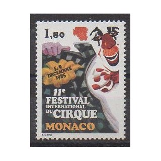 Monaco - 1985 - Nb 1496 - Circus