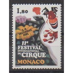 Monaco - 1985 - No 1496 - Cirque