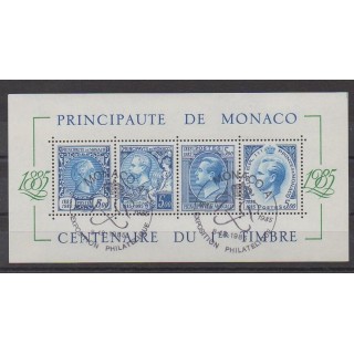 Monaco - Blocks and sheets - 1985 - Nb BF33 - Philately - Used - Used