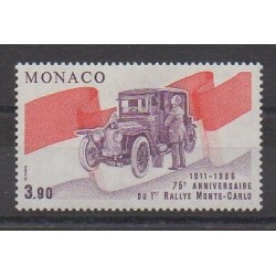 Monaco - 1986 - No 1534 - Voitures